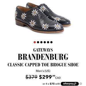 Fluevog Gateways Brandenburg in Daisy, Men' Size 5